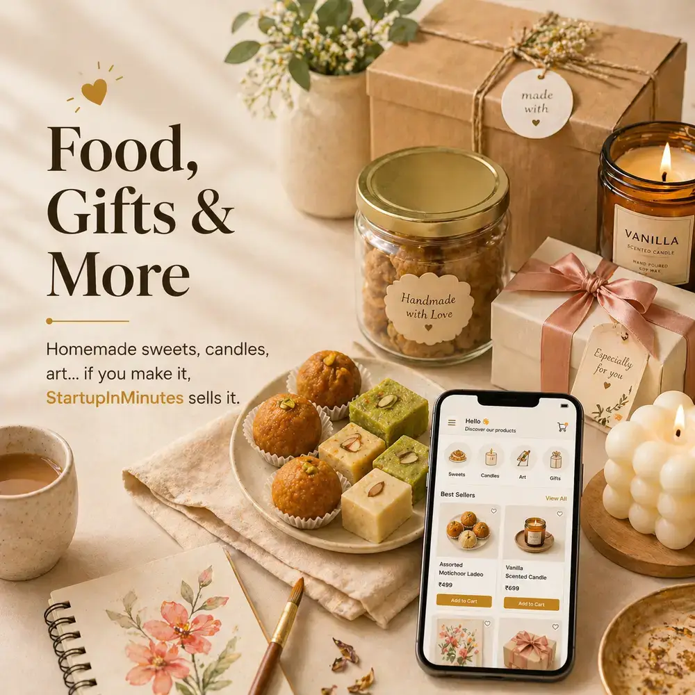 Homemade and Handmade Products