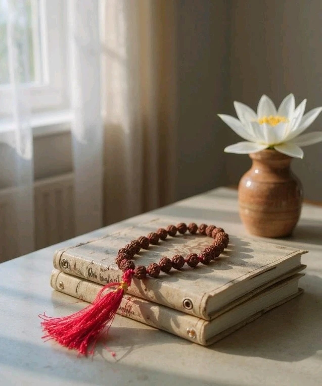 Rudraksha Jaap Mala 27+1 beads (Mahamrityunjay Jaap Abhimantrit)