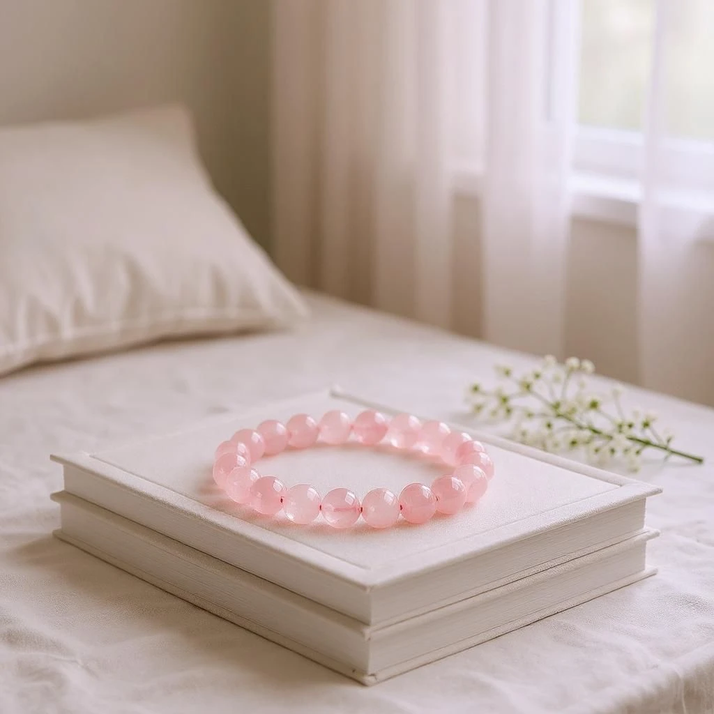 Rose Quartz Bracelet (Energized) 2