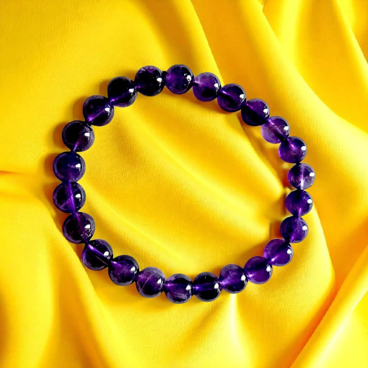 Indian Amethyst Bracelet (Energized) 2