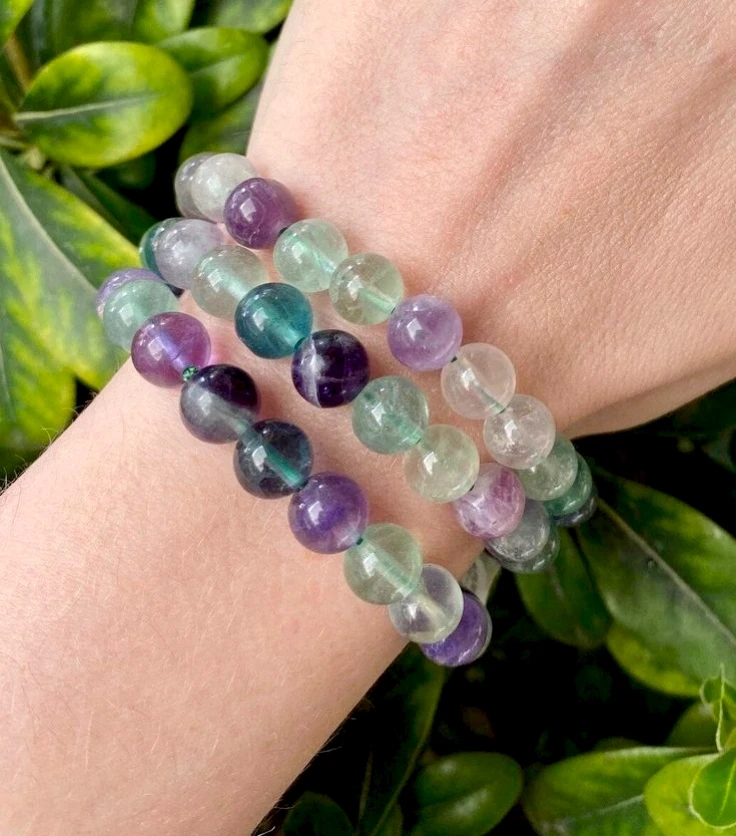 Rainbow Fluorite Bracelet (Energized)