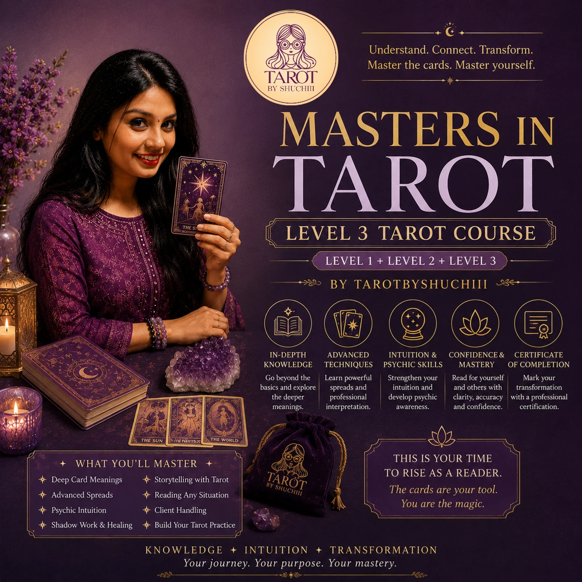 Masters Diploma in Tarot (Level 1+2+3)