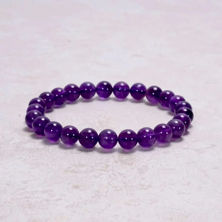 Indian Amethyst Bracelet (Energized)