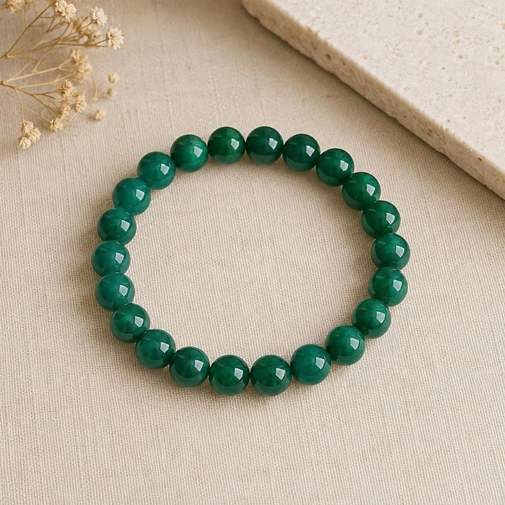 Indian Green Jade Bracelet (Energized)