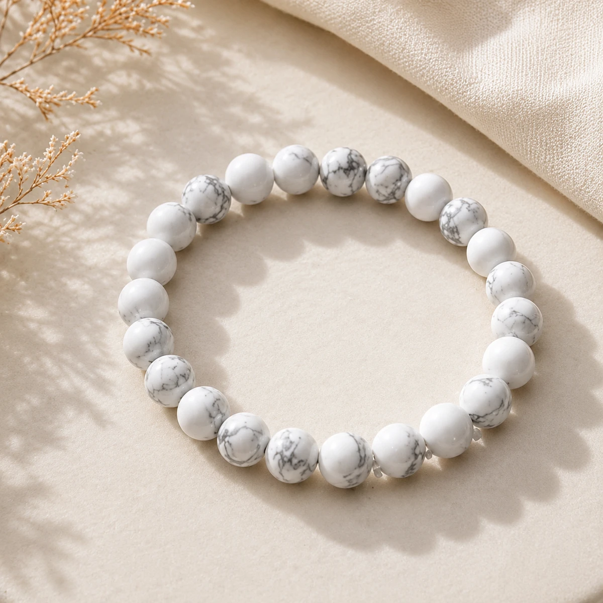 Howlite Bracelet (Energized) 2