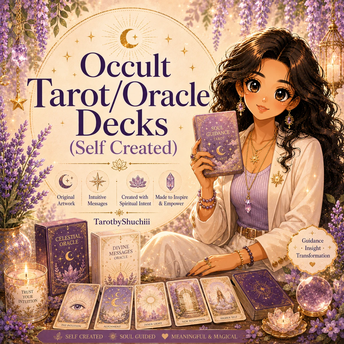 Occult Tarot/Oracle Decks (Self Made)